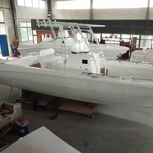 16 ft Side Console Boat Fiberglass Fishing Boat - Product Image 1