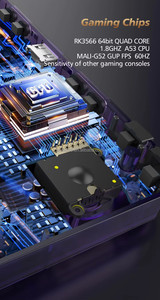 新款R36H掌上游戏机开源Linux系统128GB经典复古游戏机3.5英寸屏幕便携式视频控制台 - Product Image 6