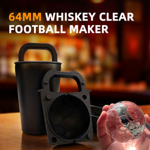 Nouveautés 2026 Vente en gros Moule à glaçons en silicone personnalisé 64 mm Sphère <span class=keywords><strong>Bac</strong></span> à glaçons manuel OEM/ODM - Product Image 1