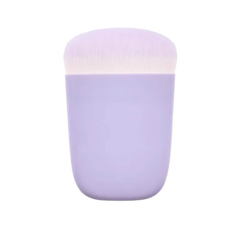Kleur Foundation Blush Make-Up Cosmetische Borstel Schoonheid Essentials Nieuwe Stijl Schattig Voor Reizen Japans Paars Roze Nylon Haar Iso9001