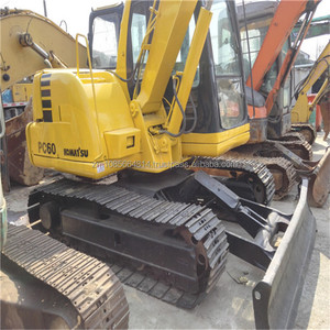 Excavadora usada komatsu pc60, barata, pc60, pc55 con línea de martillo - Product Image 4