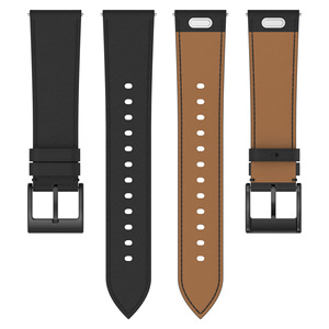 <span class=keywords><strong>Bracelet</strong></span> en cuir à un bouton pour Samsung Galaxy Watch 6 7 <span class=keywords><strong>Bracelet</strong></span> en cuir véritable pour <span class=keywords><strong>Oppo</strong></span> X2 18/20/22mm Bracelets de montre en cuir - Product Image 4