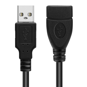 Câble d'extension <span class=keywords><strong>USB</strong></span> noir mâle vers <span class=keywords><strong>femelle</strong></span> de 1,5 m, adaptateur de données M/F, câble d'imprimante <span class=keywords><strong>USB</strong></span>, prix d'usine - Product Image 4