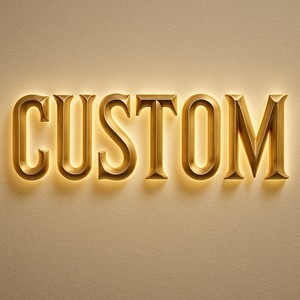 Thiết kế miễn phí 3D LED <span class=keywords><strong>Backlit</strong></span> chữ ký kinh doanh logo quảng cáo chiếu sáng chữ ký - Product Image 5