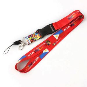 Correas Personalizadas para Teléfono con Logotipo al por Mayor, Sublimación de Tinta en Poliéster con Impresión Offset y Serigrafía - Product Image 3