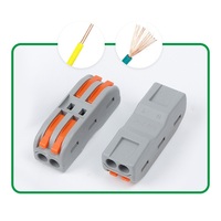 Connecteurs de fils PCT, bornier électrique universel à connexion rapide par poussée pour un raccordement facile des câbles