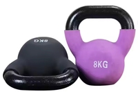 Vente en gros Chine Vente chaude Junshang JS2201 Kettlebell en vinyle 2-20 kg Portable Logo personnalisé Livraison rapide pour la musculation à domicile
