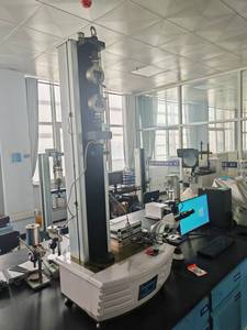 Xinguang cánh tay duy nhất Máy kiểm tra phổ quát ASTM tiêu chuẩn cột duy nhất kiểm tra độ bền kéo thiết bị mức độ chính xác 0.5 1 năm - Product Image 4