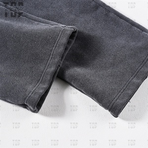 Pantalones Deportivos de Algodón 100% para Hombre, Estilo Holgado, Pierna Recta, Corte Ancho, Personalizables con Logotipo - Product Image 4