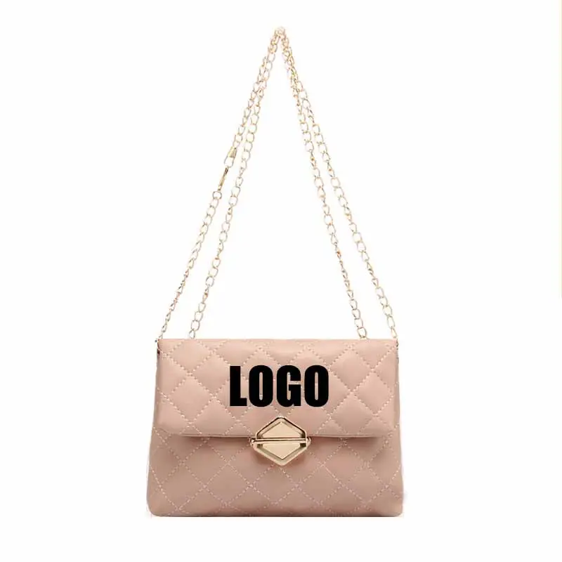 Foreign trade Wholesale ladies Women's Korean-style rhombus chain bag designer tote handbag
