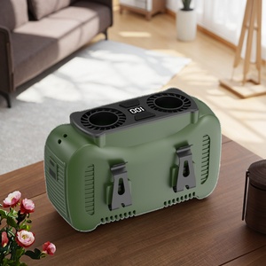 Nouveau ventilateur portable à clipser sur le cou 2025 avec lumière LED et batterie 20000 mAh, design boîte, idéal pour l'extérieur - Product Image 3