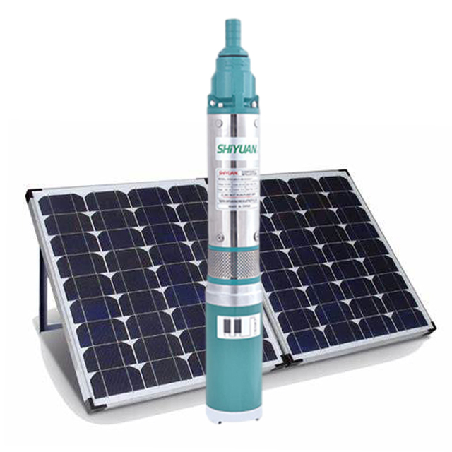 SHIYUAN High Quality 48V 8.3A 400W 0.5Hp 50M Head Imprller Dc Solar Centrifugal Water Pump for Sale