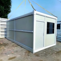 Fabricant de maisons conteneurs pliantes 20ft 40ft – Bâtiment modulaire préfabriqué en acier, construction rapide, extensible, bureau portable, atelier