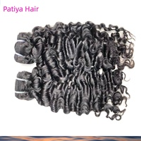 Venta al por mayor de cabello rizado birmano crudo de doble estirado, cabello rizado birmano crudo vietnamita, cabello humano rizado crudo birmano proveedor de Vietnam