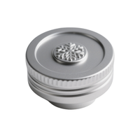 Capuchon de parfum en aluminium A380 robuste, plaqué or, pour flacon, de Guangdong OEM/ODM