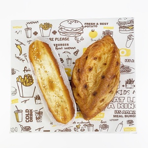 Custom Burger Kraft Grease Proof Reusable <strong>Parchment</strong> Baking Butter Sandwich Packaging Wrap Wrapping Food Safe <strong>Wax</strong> <strong>Paper</strong> - Product Image 3