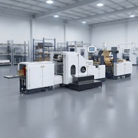 [JT-SBR180] Machine à fabriquer des sacs en papier, sacs en papier kraft brun, emballages promotionnels, machine à fabriquer des sacs en papier à fond carré