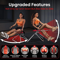 Nouvel appareil d'exercice abdominal AB Swing pour la maison, machine efficace pour brûler les graisses et amincir le ventre