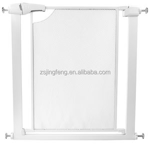 Barrière de sécurité pour animaux de compagnie à fermeture automatique extra large, facile à traverser, barrière de sécurité pour bébé, barrière de sécurité pour enfants, barrière de sécurité pour chien, en métal durable pour porte, <span class=keywords><strong>escalier</strong></span> - Product Image 5