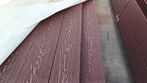 Cubierta compuesta de WPC para exteriores de alta calidad, suelo de cubierta hueca, impermeable, madera, plástico, grano de madera, antideslizante, clic para Exterior - Product Image 3