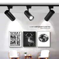 Projecteur sur Rail Commercial COB 20W 30W Spots Linéaires à LED pour Système sur Rail