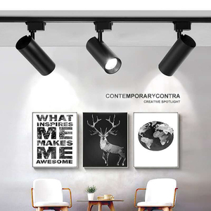 Kinh Tế Phong Cách Thương Mại Theo Dõi Ánh Sáng <span class=keywords><strong>COB</strong></span> 20W 30W Đèn Tại Chỗ <span class=keywords><strong>LED</strong></span> Tuyến Tính Theo Dõi Spotlight Hệ Thống - Product Image 2