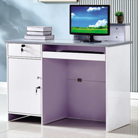 Comptoir de réception en bois moderne et luxueux, multi-usages, pour hôpital et centre commercial - Mobilier commercial écologique