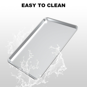 <span class=keywords><strong>Plaque</strong></span> <span class=keywords><strong>de</strong></span> <span class=keywords><strong>cuisson</strong></span> en aluminium <span class=keywords><strong>de</strong></span> 18 x 26 pouces, épaisseur <span class=keywords><strong>de</strong></span> fil <span class=keywords><strong>de</strong></span> calibre 19, avec rebord, <span class=keywords><strong>pour</strong></span> pâtisserie, personnalisable, <span class=keywords><strong>pour</strong></span> <span class=keywords><strong>four</strong></span> <span class=keywords><strong>de</strong></span> boulangerie - Product Image 5