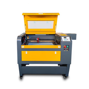 Machine de découpe et de gravure laser CO2 9060 60-100W haute précision avec refroidissement par eau pour bois, acrylique, papier, caoutchouc - Product Image 1