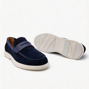Mocasines de Cuero de Gamuza Hechos a Mano para Hombre, Zapatos Casuales de Negocios para Todas las Temporadas - Product Image 3