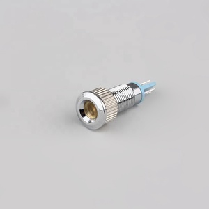 CMP 8mm DC 24V mühürlü lehim terminali Metal gösterge lambası - Product Image 5