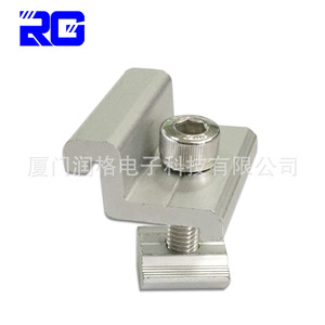 Pince de fixation solaire en aluminium anodisé 50 mm pour panneaux photovoltaïques - Product Image 4