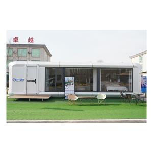 <span class=keywords><strong>Prix</strong></span> compétitif Équipement complet Cabane en rondins mobile Maisons de villégiature Petite maison Conteneur mobile Maison préfabriquée - Product Image 1