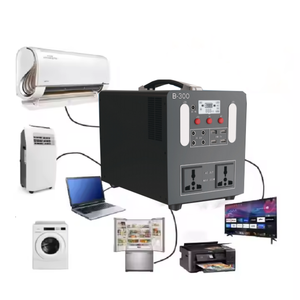 Station d'alimentation portable 300W pour l'extérieur, 220V MPPT, idéale pour le camping, la vente ambulante et les situations d'urgence, générateur solaire B-300 - Product Image 2