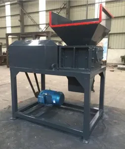 Cổ điển túi nhựa trục kép động cơ duy nhất Shredder máy