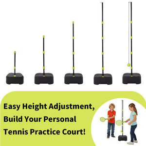 Juego de <span class=keywords><strong>Tenis</strong></span> Portátil para Exteriores, Entrenador de Swing con 1 Poste, 2 Raquetas y 1 Pelota, Juguete Deportivo Interactivo para Niños, para Jugar en el Patio Trasero - Product Image 2