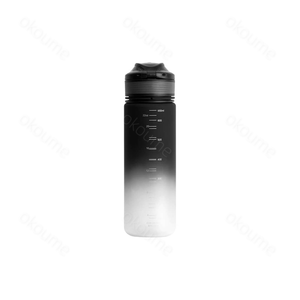 Vaso Deportivo Portátil para DJI con Logotipo y Cuerda, 650 ml, Color Negro Degradado, 100% Fibra de Polipropileno y Tritán, Nuevo - Product Image 2