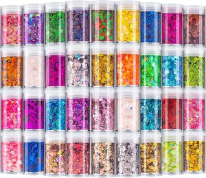 Brillo Hexagonal Extra Grueso Holográfico de 3 mm en Varios Colores para Manualidades, Arte de <span class=keywords><strong>Uñas</strong></span> - Product Image 1