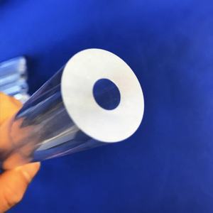 Tabung Kaca Kuarsa Dinding Tebal Berkualitas Tinggi Transparan Tabung Kaca Kemurnian Tinggi Tabung Kuarsa Terfusi untuk Laboratorium UV - Product Image 2