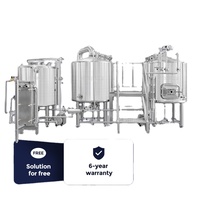 Équipement de brasserie 10bbl 1000l, équipement de brassage de bière artisanale