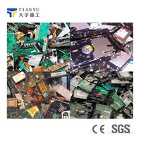 Prix d'usine PCB/HDD/SSD Ram Broyeur à arbre unique Broyeur de disque dur Broyeur de disques durs à semi-conducteurs Broyeur