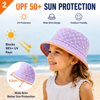 Sombrero de Playa Ligero para Bebé con Diseño de Puntos Amarillos, Protección Solar, para Jugar, de Alta Calidad
