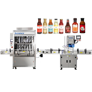 Automatic <strong>Filling</strong> Canning Jam <strong>Filling</strong> Machine With Fruit Pieces Honey Weighing Filler Machine - Product Image 3