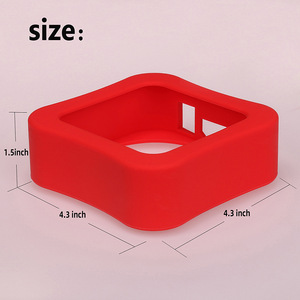 Housse de protection en Silicone pour Apple TV 4K <span class=keywords><strong>TV6</strong></span> Box étui de protection antichoc en caoutchouc Silicone - Product Image 6