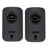 Detector de Sensor infrarrojo DC 12V 24V, Sensor de haz de Fotocélula de seguridad para puerta, puerta, ventana, alarma antirrobo, estacionamiento