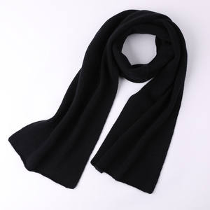 100%ウール製カスタムロゴ入りレディースロングスタイル冬用スカーフ ウールカシミヤビジネスアクセサリー冬用スカーフ 大人用 - Product Image 6