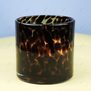 Vente <span class=keywords><strong>en</strong></span> gros <span class=keywords><strong>de</strong></span> récipient <span class=keywords><strong>en</strong></span> <span class=keywords><strong>verre</strong></span> à paroi extérieure tachetée unique au design élégant 180ml/220ml/320ml pot à bougie exquis pour la <span class=keywords><strong>décoration</strong></span> <span class=keywords><strong>de</strong></span> la maison - Product Image 3
