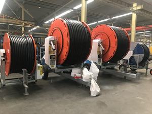 Büyük Tabancalı Yağmurlama Sistemli Geri Çekilebilir Hortum Makaralı Sulama Arabası Şanzıman Göbeği TONETER JP75-300 Tarımsal Hidroponik 2 Yıl Garantili - Product Image 6