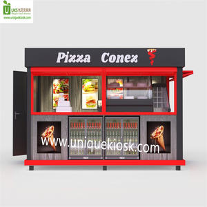Gran oferta, quiosco de comida clásico, tienda <span class=keywords><strong>Piaza</strong></span>, muebles de decoración, puesto de comida de marca personalizado comercial al aire libre - Product Image 1