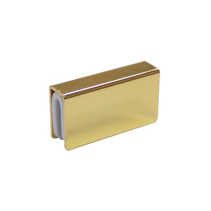 Charnière de porte de douche à pince en verre moderne en acier inoxydable - Product Image 2